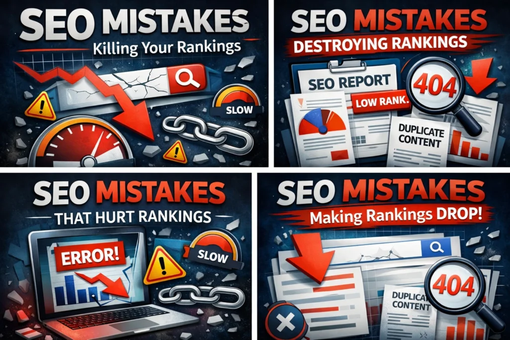 SEO mistakes